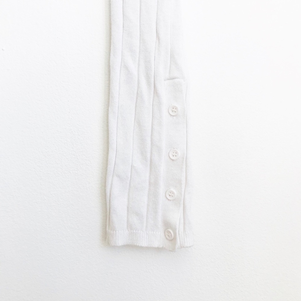 DYNAMITE White crop cardigan - Picture 7 of 8